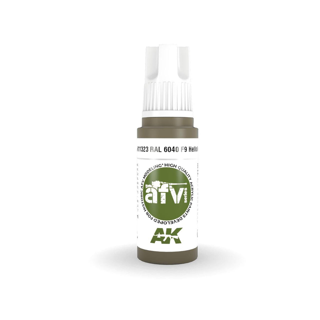 AK Interactive 3G Acrylic RAL 6040 F9 Helloliv AK11323