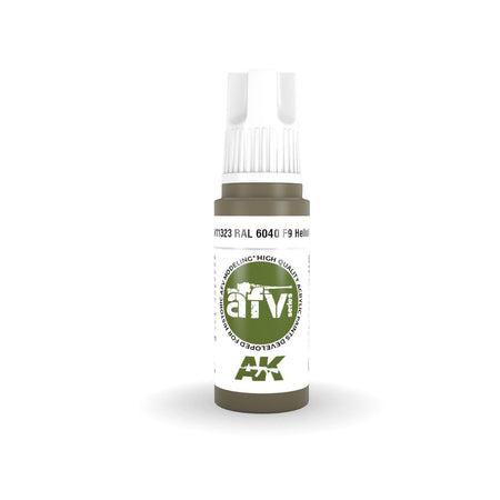 AK Interactive 3G Acrylic RAL 6040 F9 Helloliv AK11323