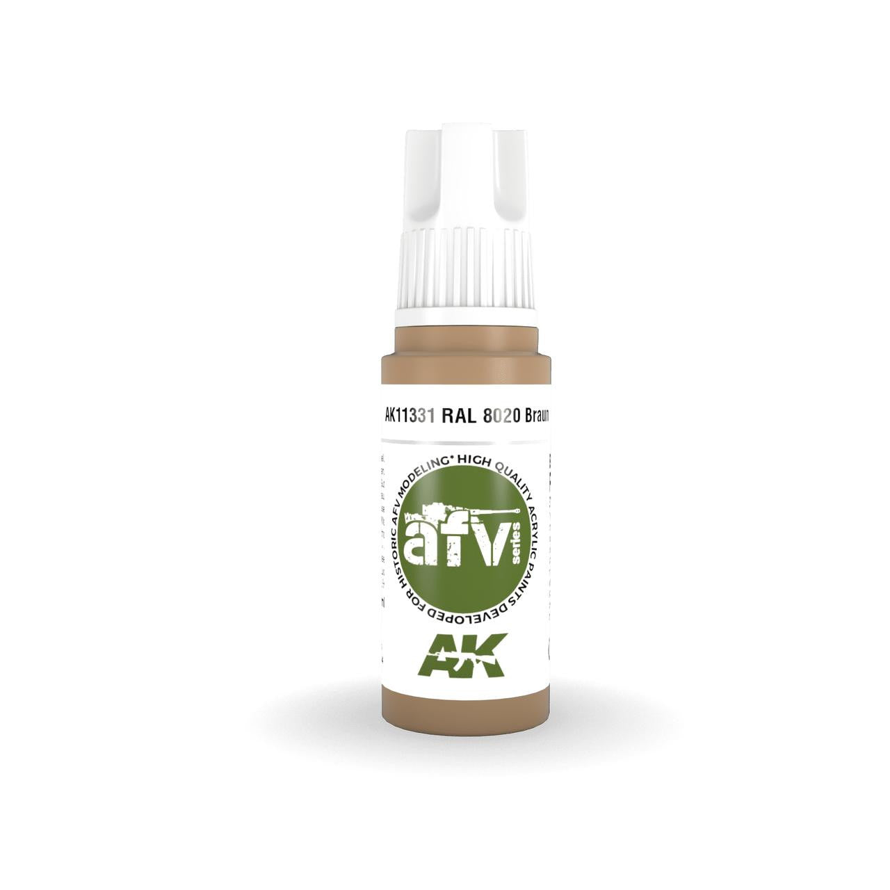 AK Interactive 3G Acrylic RAL 8020 Braun AK11331
