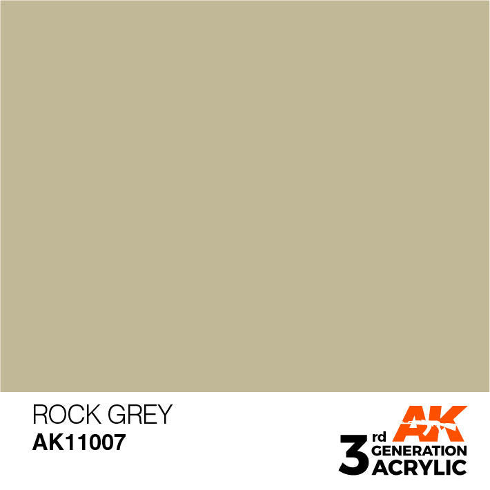 AK Interactive 3G Acrylic Rock Grey AK11007