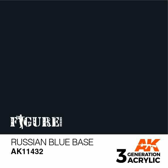 AK Interactive 3G Acrylic Russian Blue Base AK11432