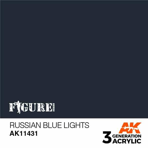 AK Interactive 3G Acrylic Russian Blue Lights AK11431