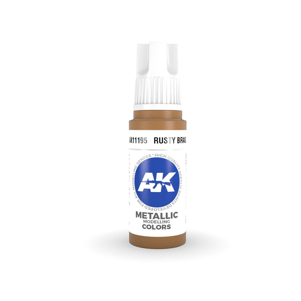 AK Interactive 3G Acrylic Rusty Brass AK11195