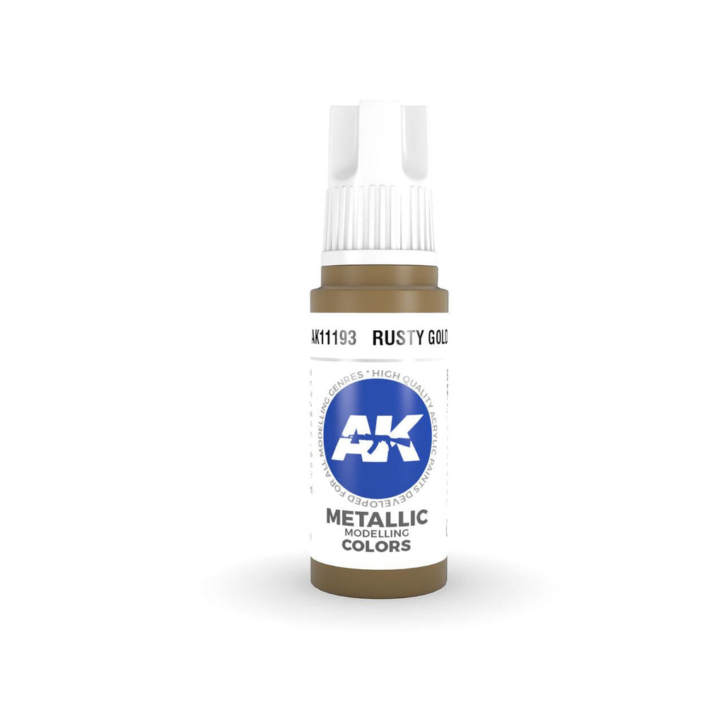 AK Interactive 3G Acrylic Rusty Gold AK11193