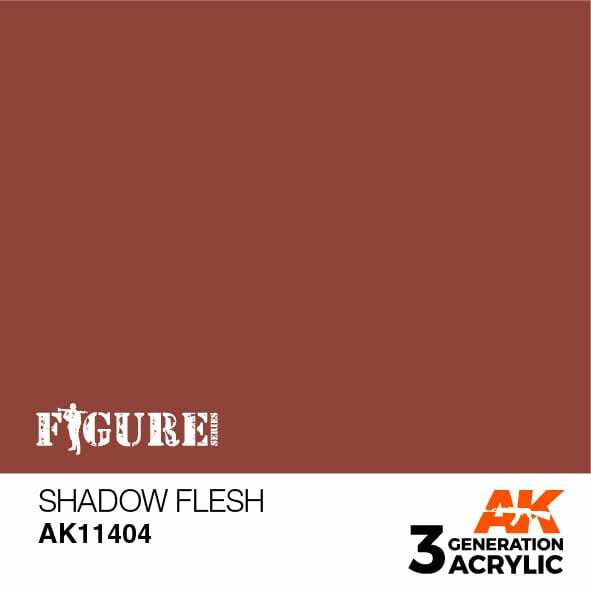 AK Interactive 3G Acrylic Shadow Flesh AK11404