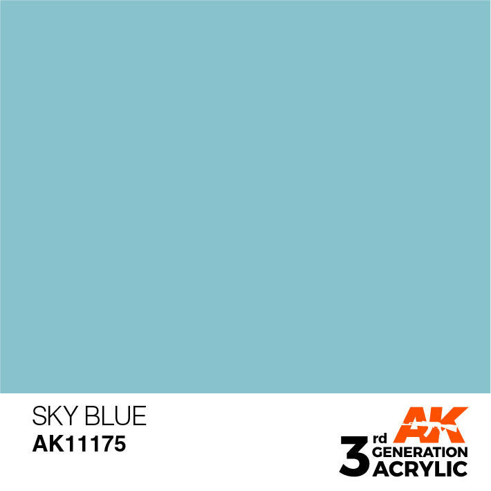 AK Interactive 3G Acrylic Sky Blue AK11175