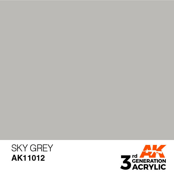 AK Interactive 3G Acrylic Sky Grey AK11012