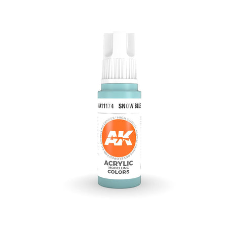 AK Interactive 3G Acrylic Snow Blue AK11174