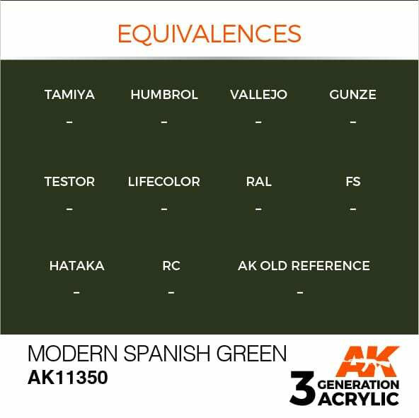 AK Interactive 3G Acrylic Spanish Green AK11350