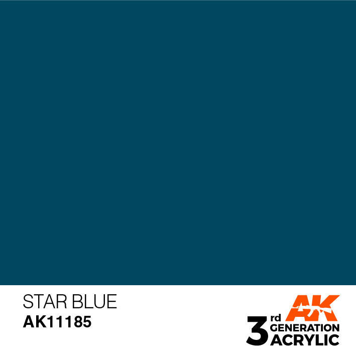 AK Interactive 3G Acrylic Star Blue AK11185