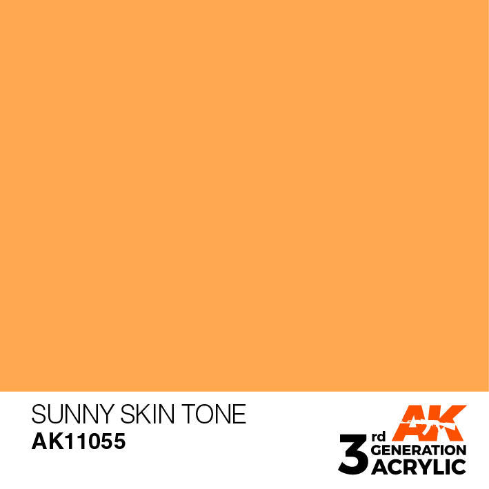AK Interactive 3G Acrylic Sunny Skin Tone AK11055