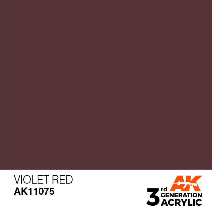 AK Interactive 3G Acrylic Violet Red AK11075