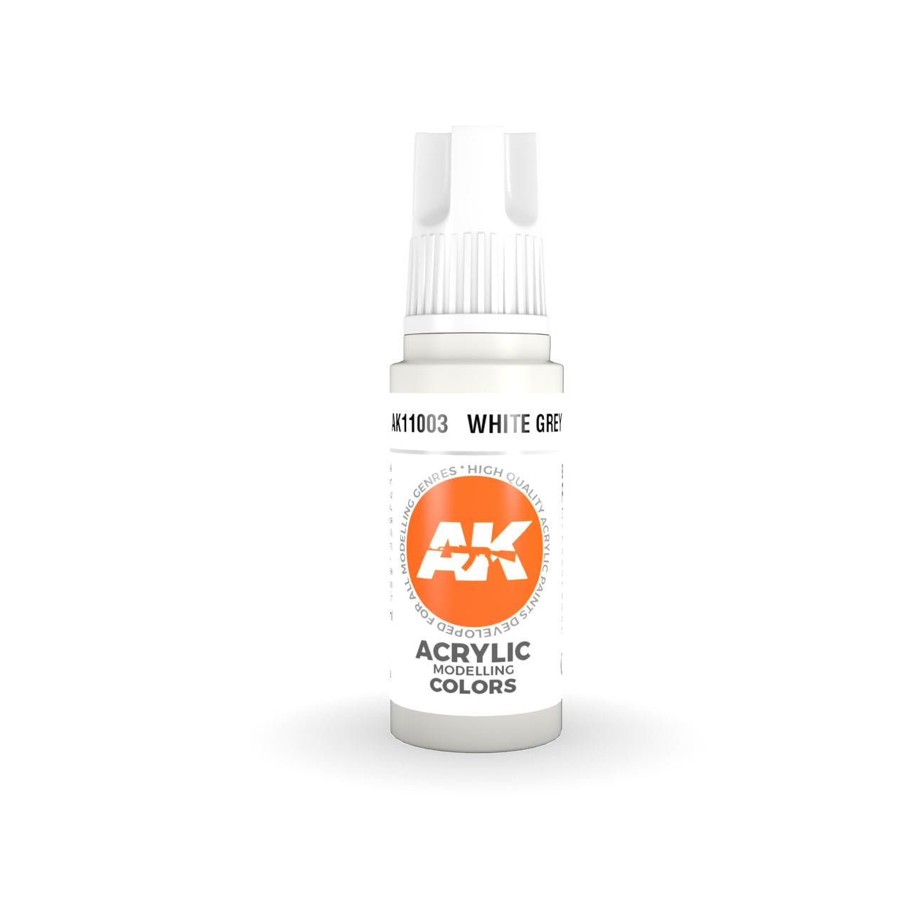 AK Interactive 3G Acrylic White Grey AK11003