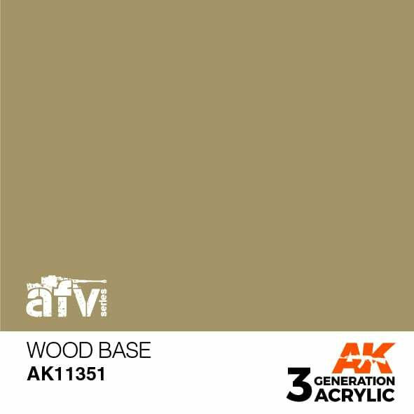 AK Interactive 3G Acrylic Wood Base AK11351