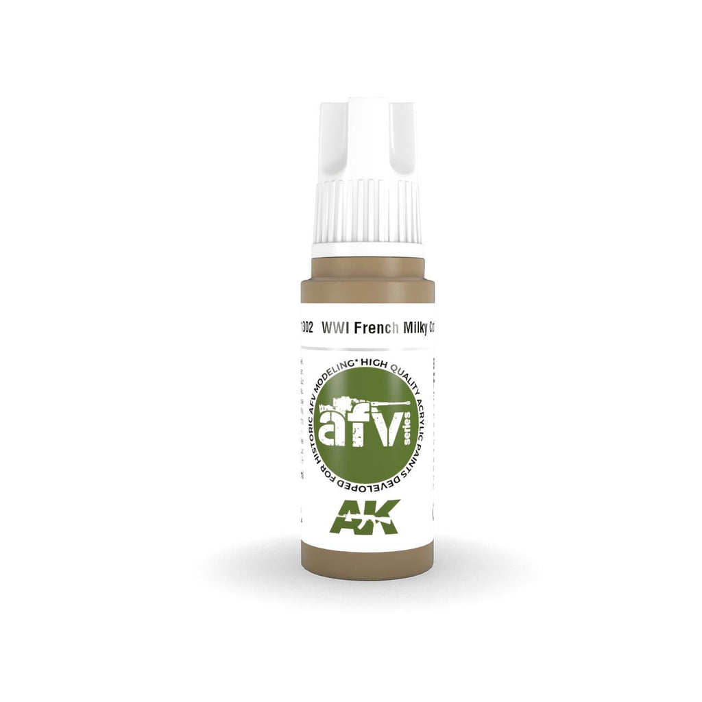 AK Interactive 3G Acrylic WWI French Milky Coffee AK11302
