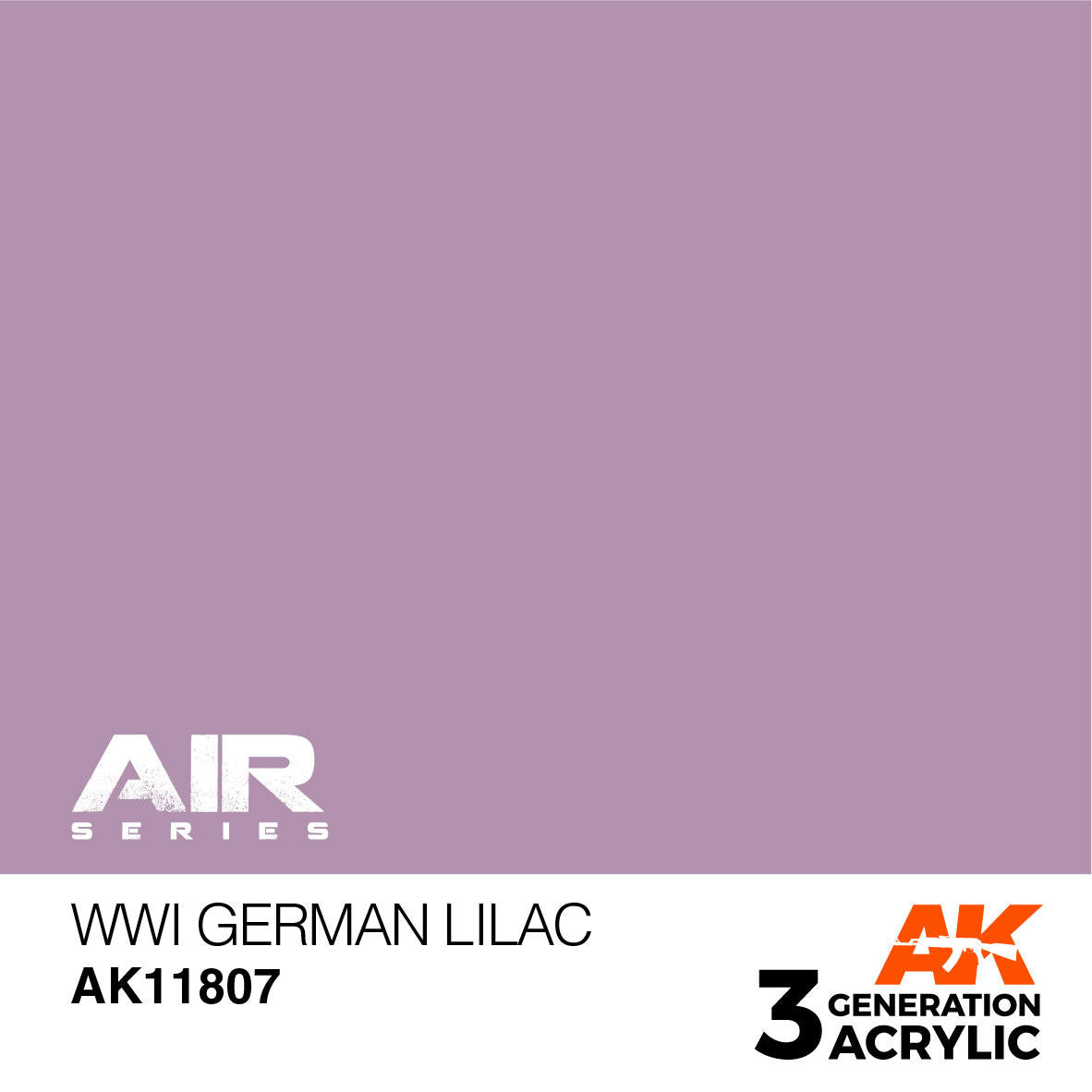 AK Interactive 3G Acrylic WWI German Lilac AK11807