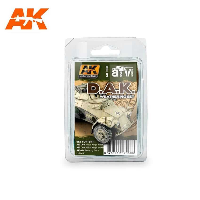 AK Interactive Afrika Korps Weathering Set 68