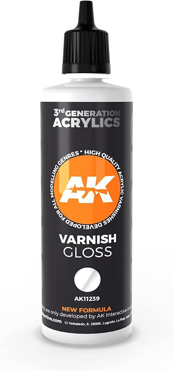 AK Interactive AK 3G Gloss Varnish 100ml 11239 