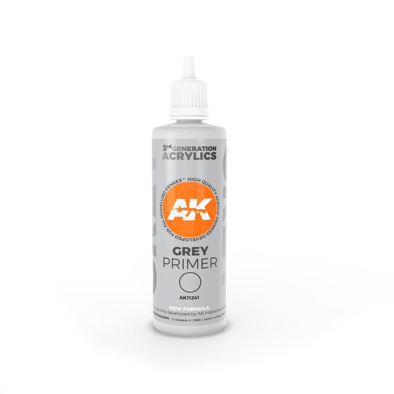 AK Interactive AK 3G Grey Primer 100ml AK-11241
