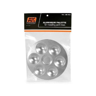 Aluminum Paint Palette 6 Wells 612