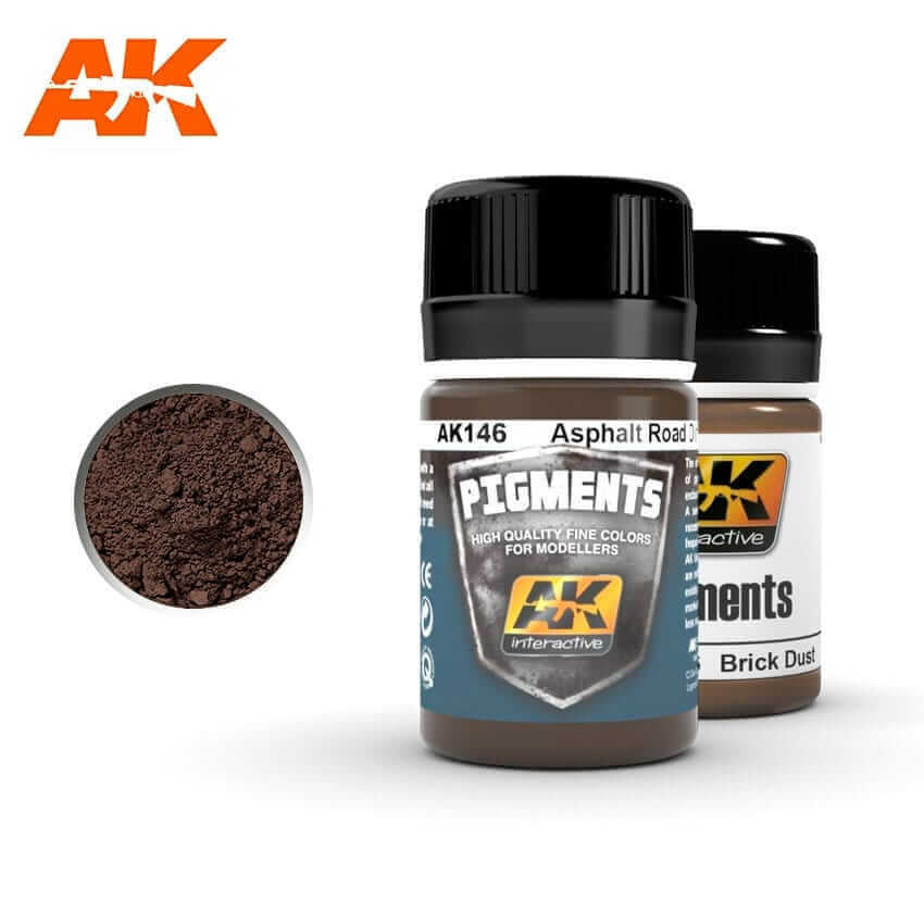 AK Interactive Asphalt Road Pigment AK146