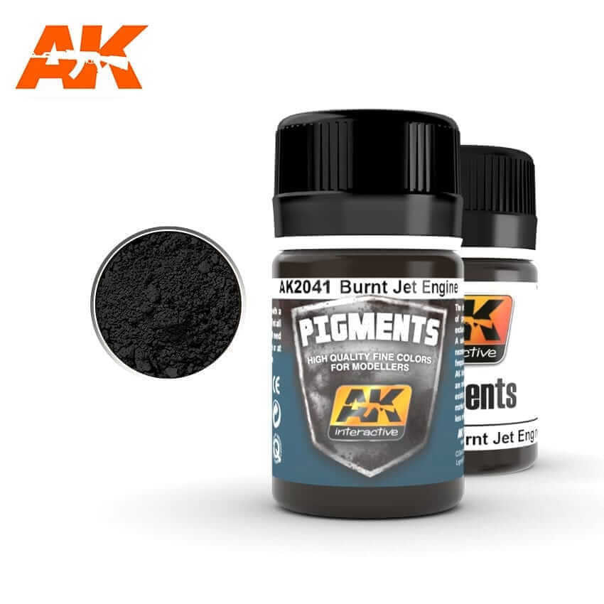 AK Interactive Burnt Jet Engine Pigment AK2041