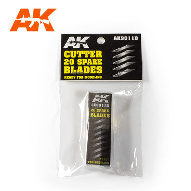 Cutter 20 Spare Blades AK9011B