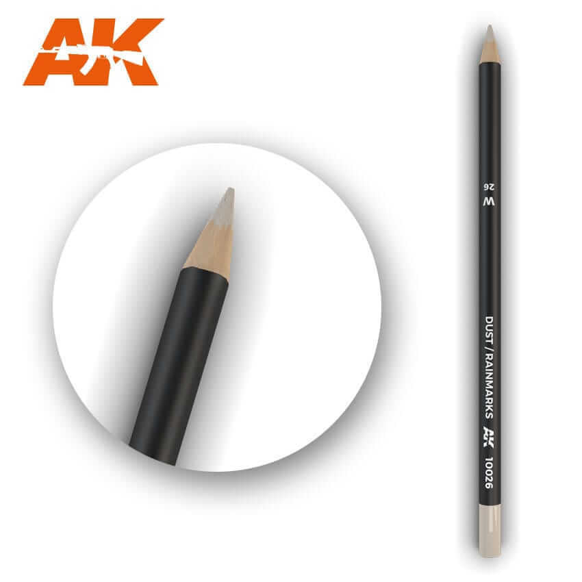 AK Interactive Dust/Rainmarks Weathering Pencil 10026