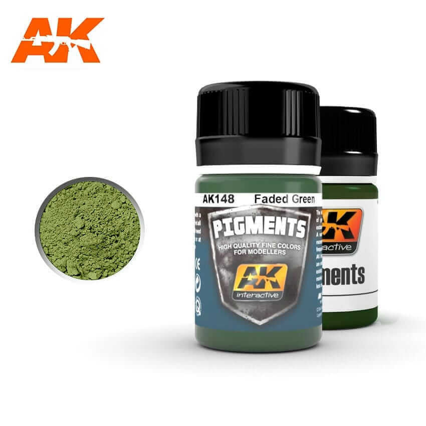 AK Interactive Faded Green Pigment AK148