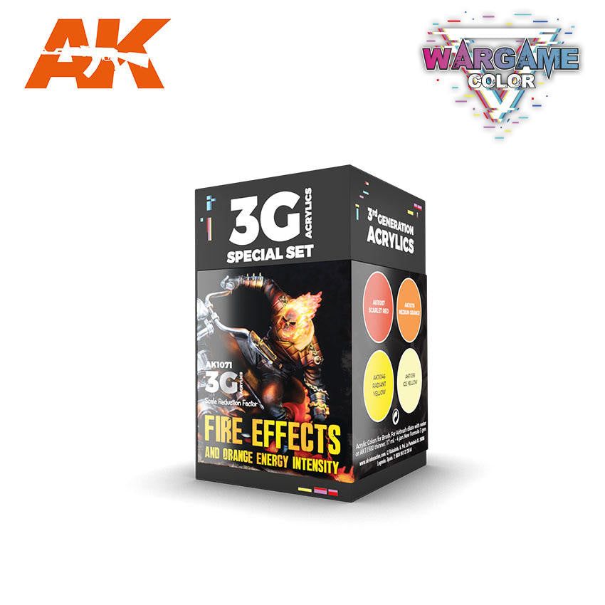 AK Interactive Fire Effects Set AK 3G 1071