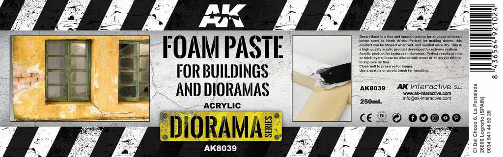 AK Interactive Foam Texturizer and Sealer 8039