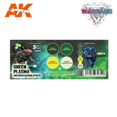 AK Interactive Green Plasma and Glowing Effect Set AK 3G 1064