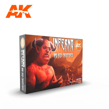 AK Interactive Inferno and Red Creatures Set AK 3G 11604