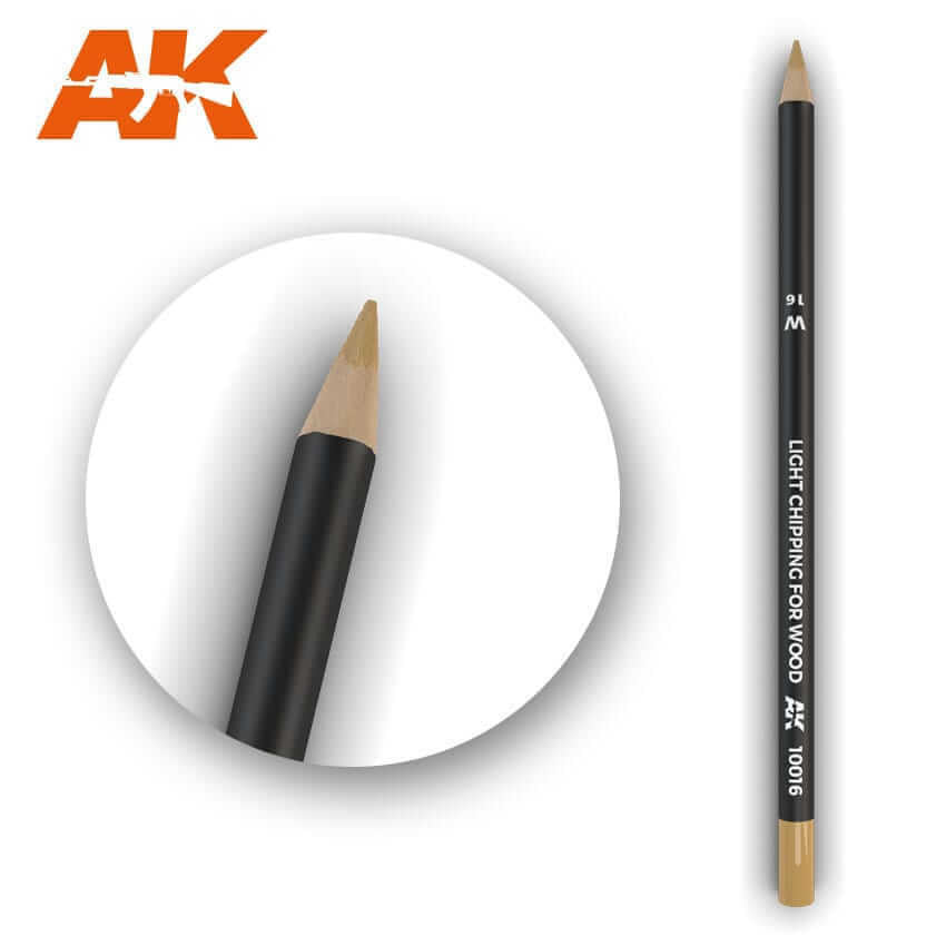 AK Interactive Light Chipping for Wood Weathering Pencil 10016
