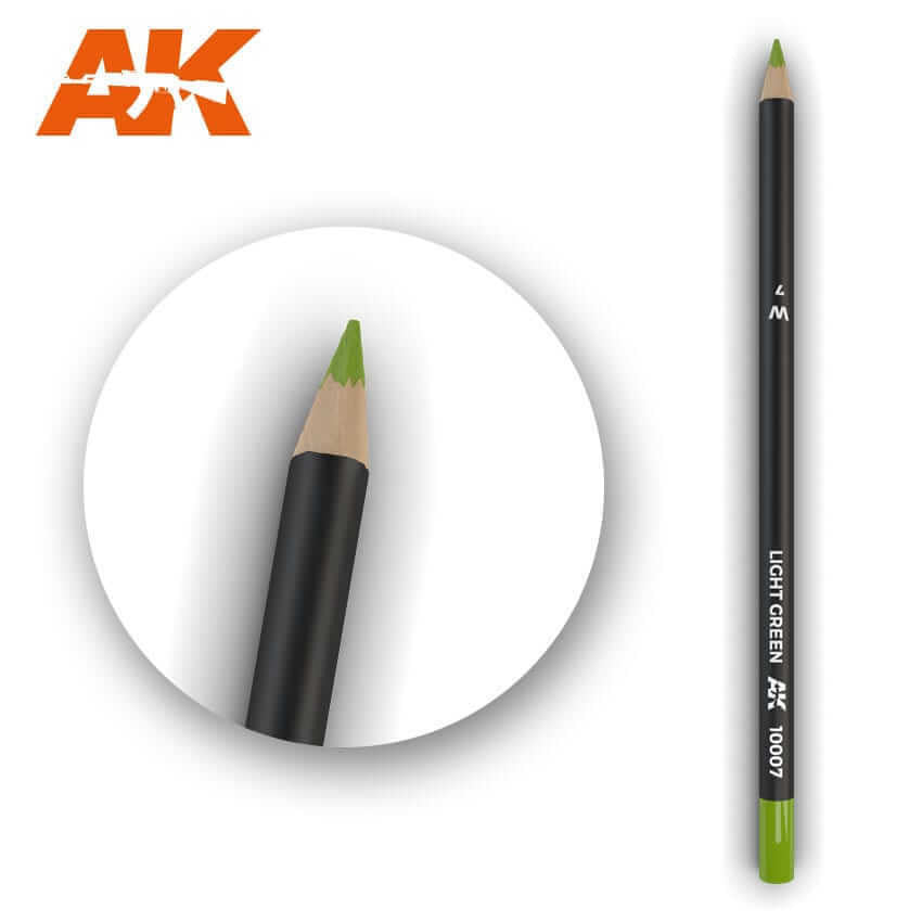 AK Interactive Light Green Weathering Pencil 10007