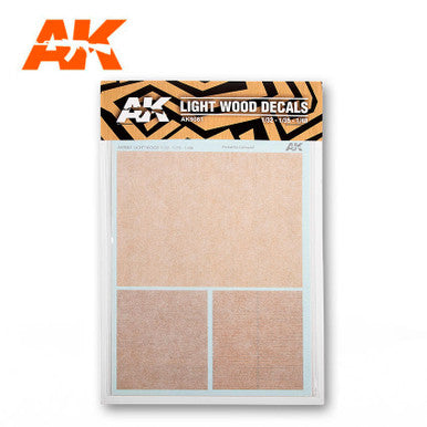 Light Wood Decals AK9081