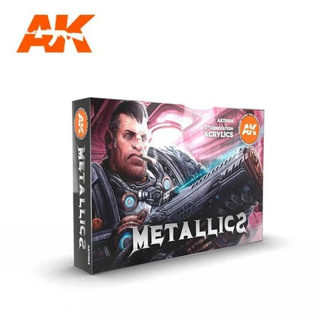 AK Interactive Metallics Set AK 3G 11608