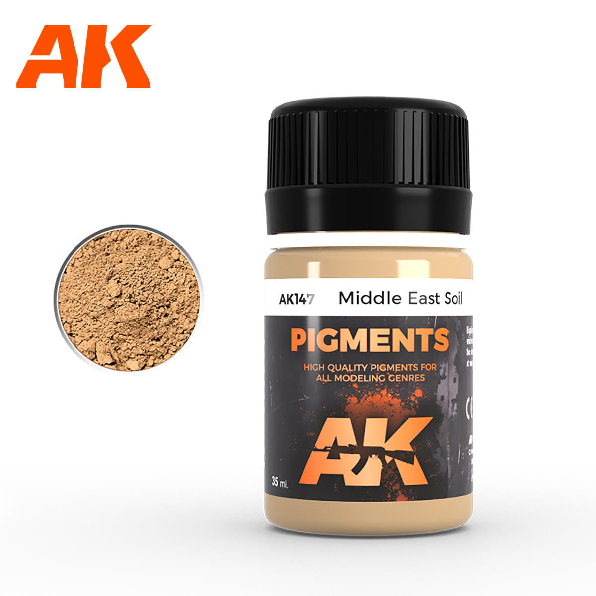AK Interactive Middle East Soil Pigment AK147