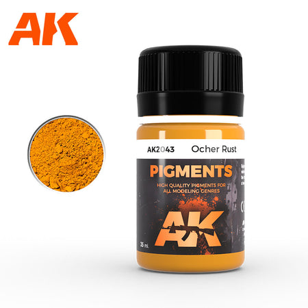 AK Interactive Ocher Rust Pigment AK2043