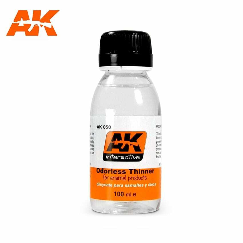 AK Interactive Odorless Enamel Thinner 100ml 050