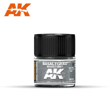 Real Colors: Basaltgrau-Basalt Grey RAL 7012 - 10ml RC212