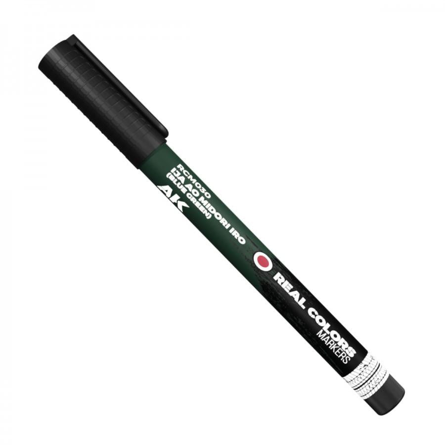 AK Interactive Real Colors IJA Ao Midori Iro Blue Green Marker (RCM030) 