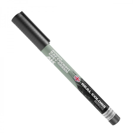 AK Interactive Real Colors RAF Cockpit Grey-Green Marker (RCM028) 