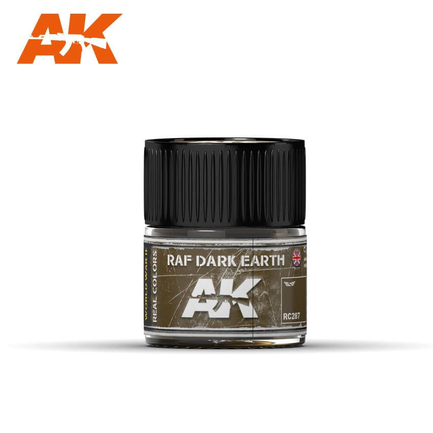 AK Interactive Real Colors: RAF Dark Earth - 10ml RC287 