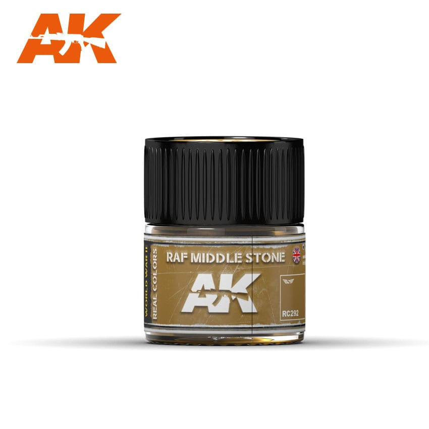 AK Interactive Real Colors: RAF Middle Stone - 10ml RC292 