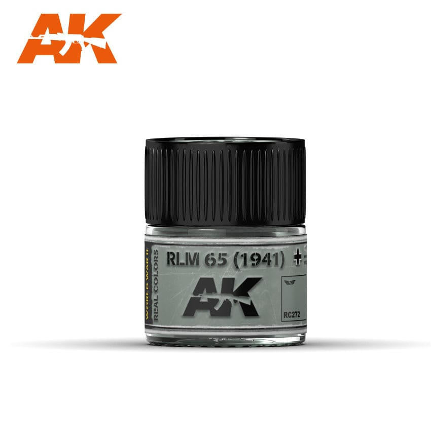 AK Interactive Real Colors: RLM 65 (1941) - 10ml RC272 