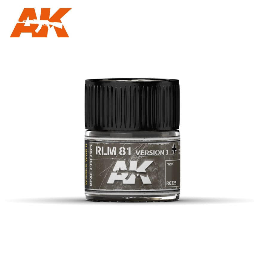 AK Interactive Real Colors: RLM 81 Version 3 - 10ml RC325 