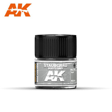 Real Colors: Staubgrau - Dusty Gray RAL 7037 - 10ml RC215