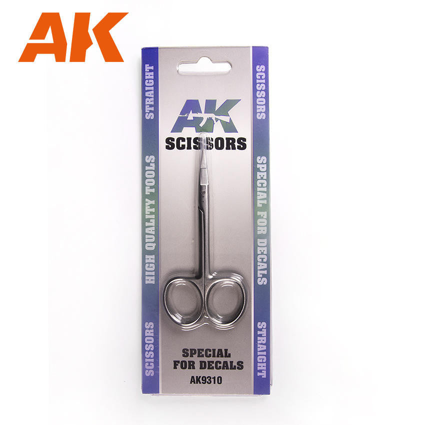 AK Interactive Scissors Straight for Decals and Paper AK9310