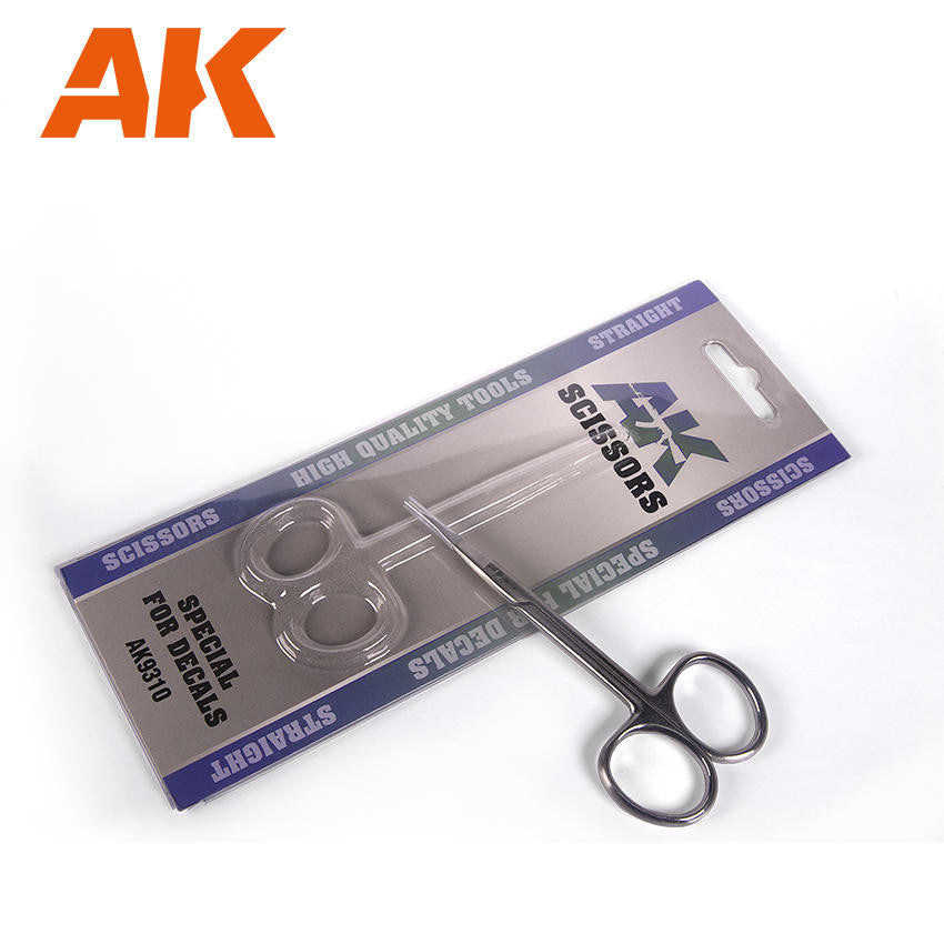 AK Interactive Scissors Straight for Decals and Paper AK9310